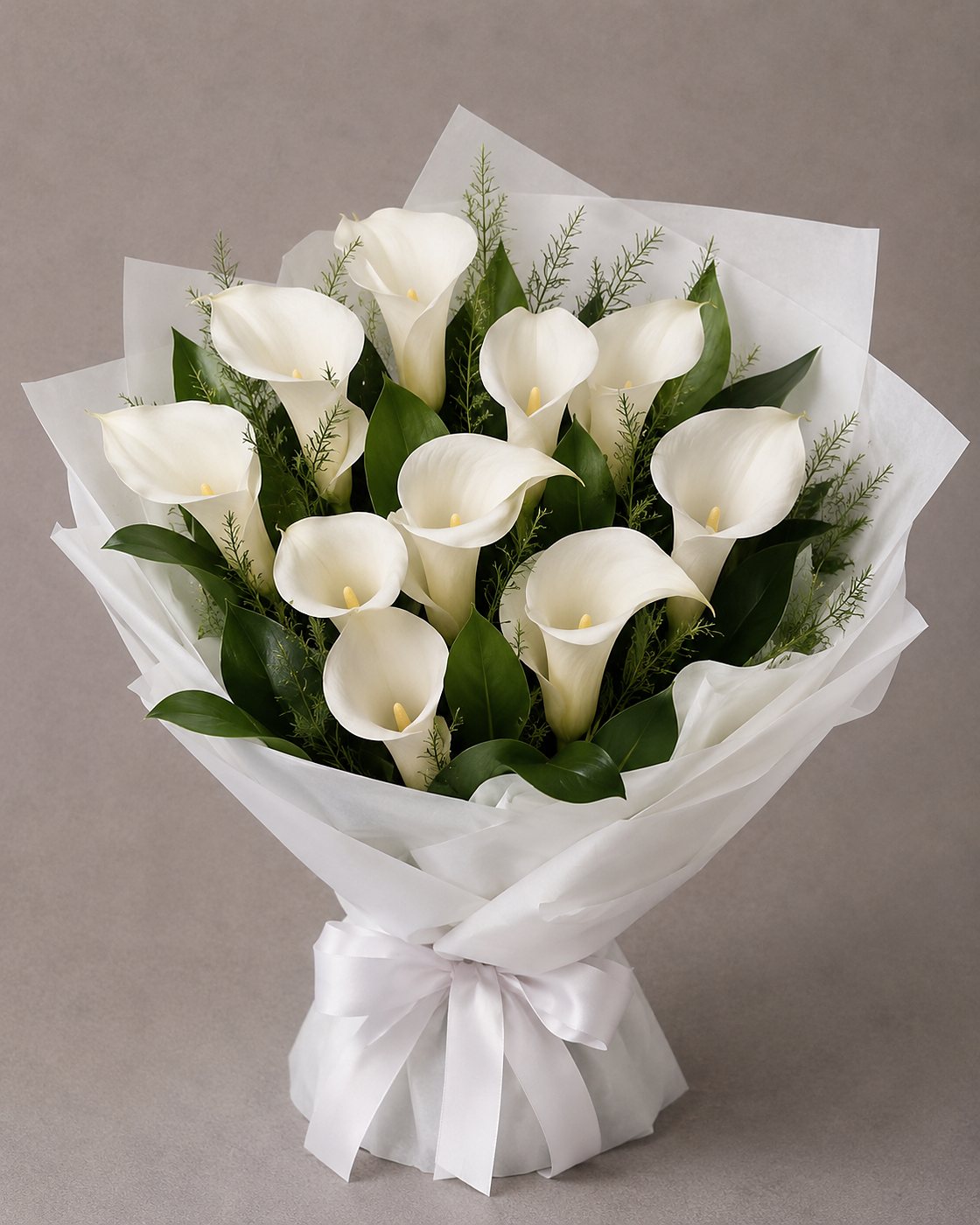 Alcatraces blancos premium